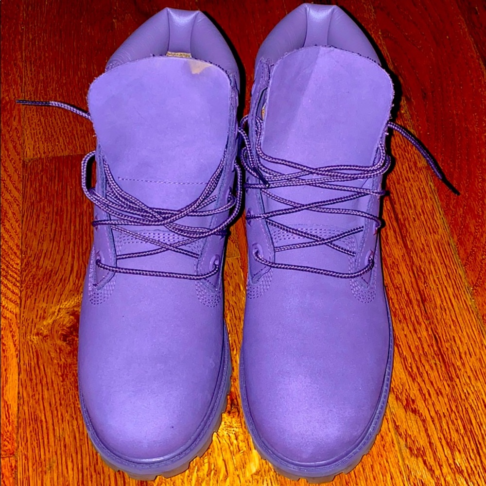 Brand new Purple Timberlands!